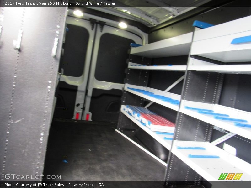 Oxford White / Pewter 2017 Ford Transit Van 250 MR Long