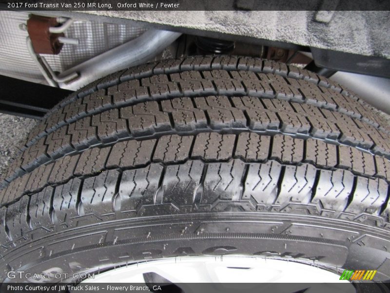 Oxford White / Pewter 2017 Ford Transit Van 250 MR Long