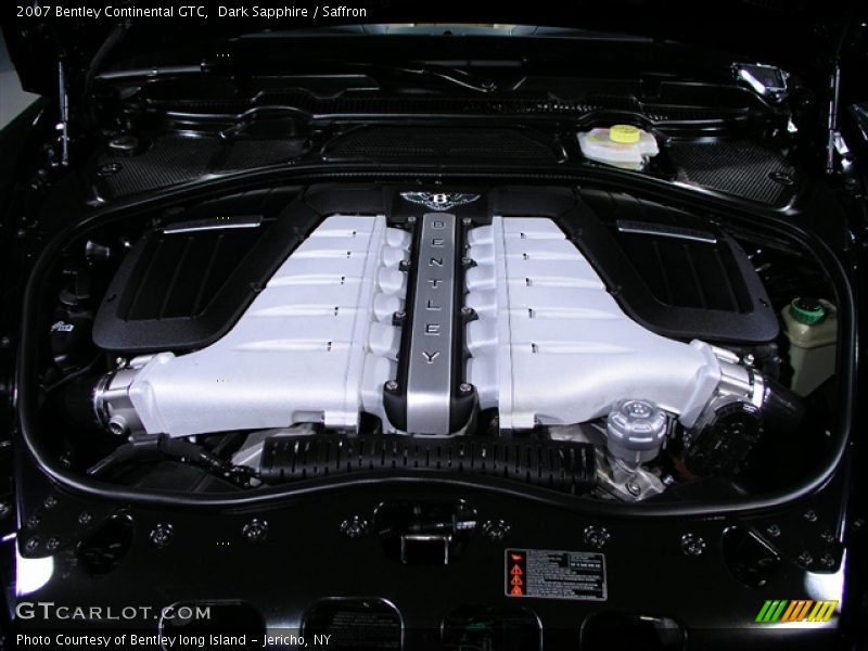 Dark Sapphire / Saffron 2007 Bentley Continental GTC