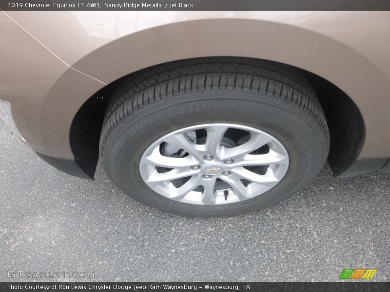 Sandy Ridge Metallic / Jet Black 2019 Chevrolet Equinox LT AWD