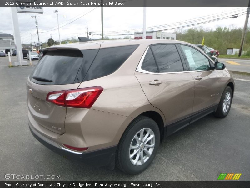 Sandy Ridge Metallic / Jet Black 2019 Chevrolet Equinox LT AWD