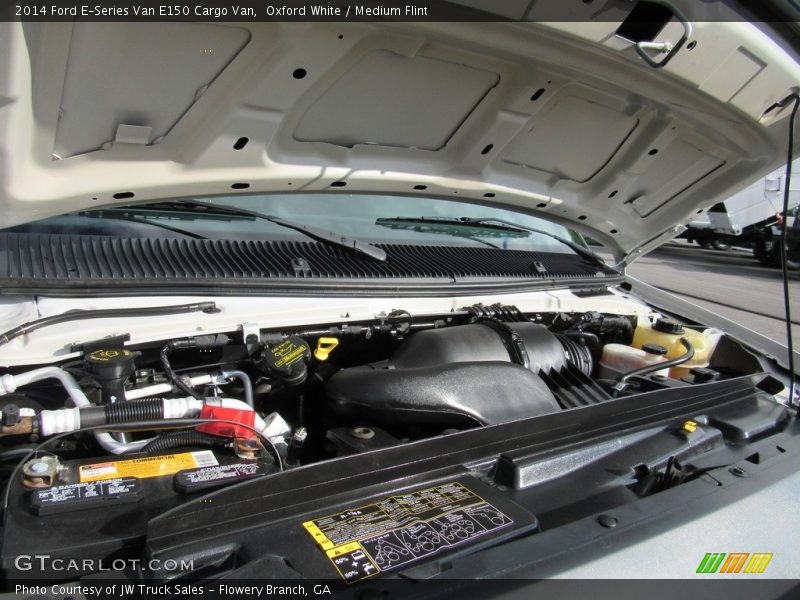 Oxford White / Medium Flint 2014 Ford E-Series Van E150 Cargo Van