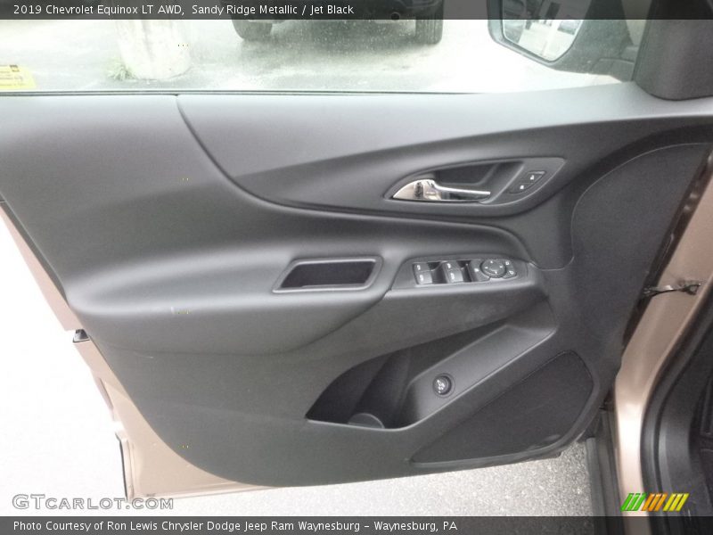 Sandy Ridge Metallic / Jet Black 2019 Chevrolet Equinox LT AWD
