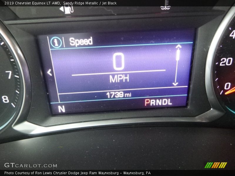Sandy Ridge Metallic / Jet Black 2019 Chevrolet Equinox LT AWD