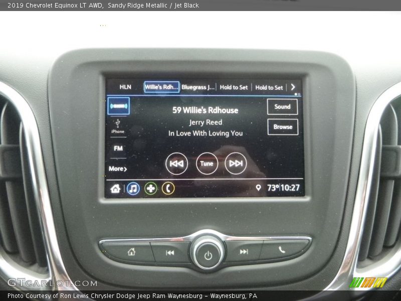 Sandy Ridge Metallic / Jet Black 2019 Chevrolet Equinox LT AWD