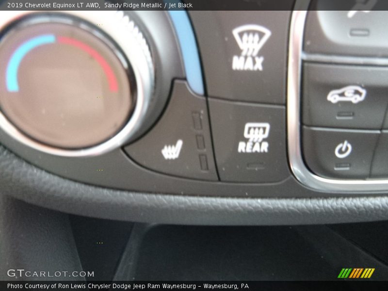 Sandy Ridge Metallic / Jet Black 2019 Chevrolet Equinox LT AWD