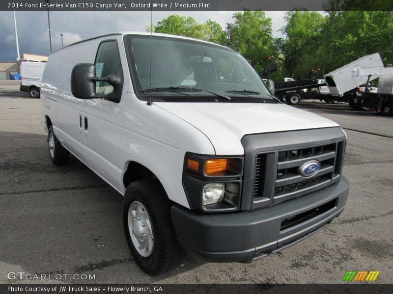 Oxford White / Medium Flint 2014 Ford E-Series Van E150 Cargo Van
