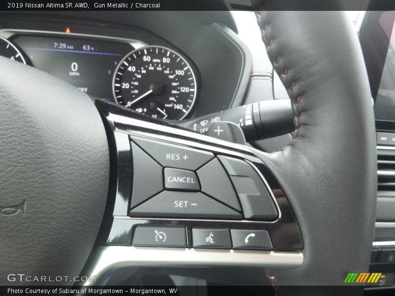Gun Metallic / Charcoal 2019 Nissan Altima SR AWD