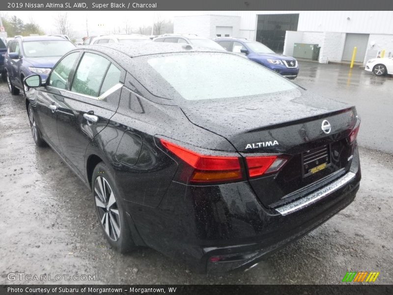 Super Black / Charcoal 2019 Nissan Altima SL AWD