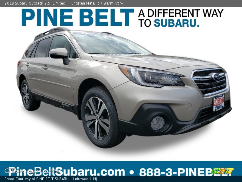 Tungsten Metallic / Warm Ivory 2019 Subaru Outback 2.5i Limited
