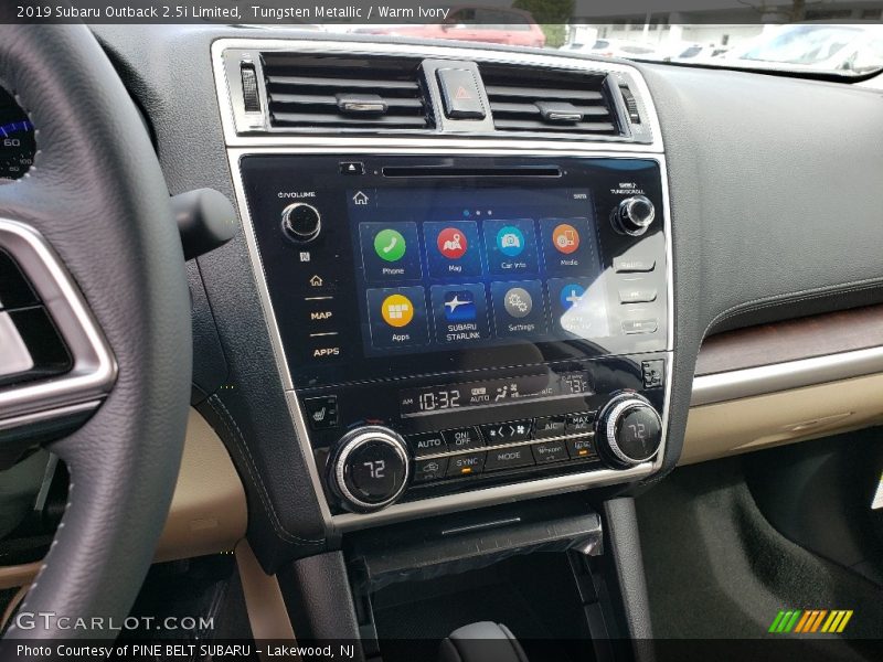 Tungsten Metallic / Warm Ivory 2019 Subaru Outback 2.5i Limited