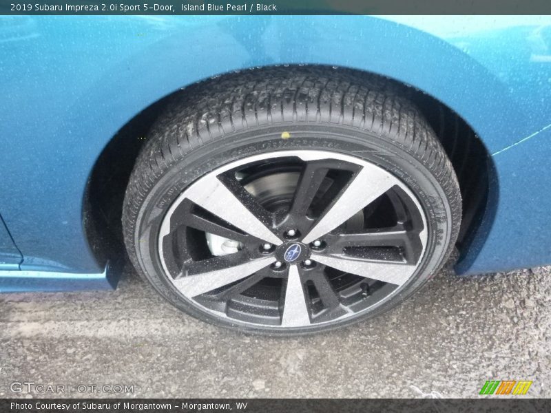 Island Blue Pearl / Black 2019 Subaru Impreza 2.0i Sport 5-Door