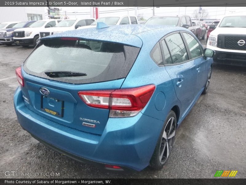 Island Blue Pearl / Black 2019 Subaru Impreza 2.0i Sport 5-Door