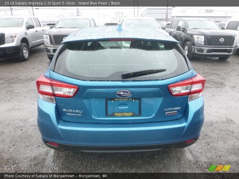 Island Blue Pearl / Black 2019 Subaru Impreza 2.0i Sport 5-Door