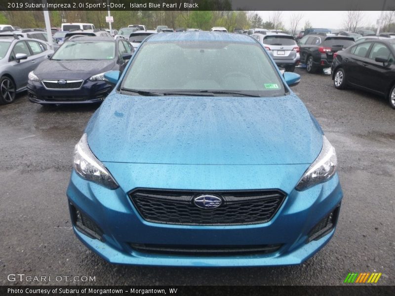 Island Blue Pearl / Black 2019 Subaru Impreza 2.0i Sport 5-Door