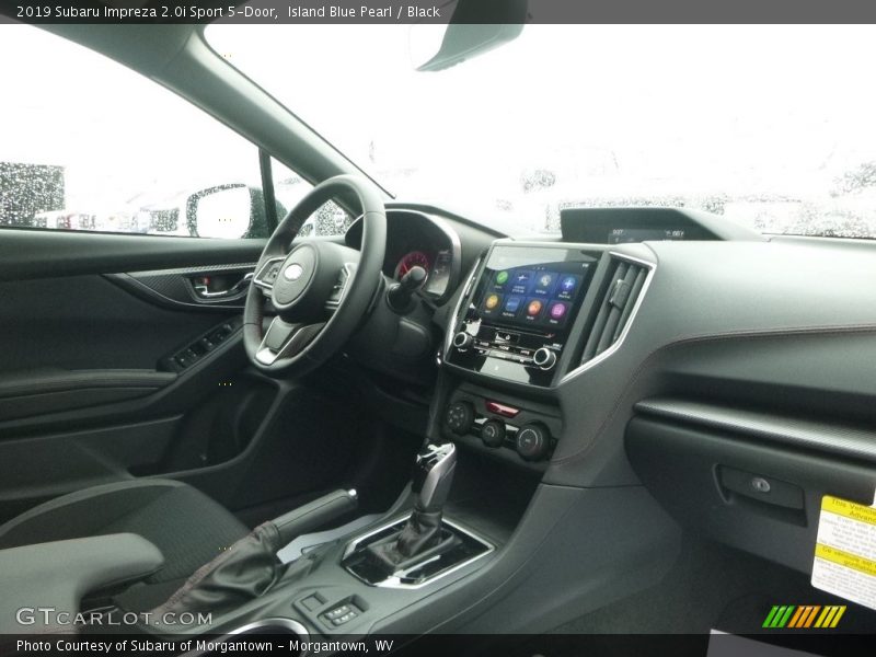 Island Blue Pearl / Black 2019 Subaru Impreza 2.0i Sport 5-Door