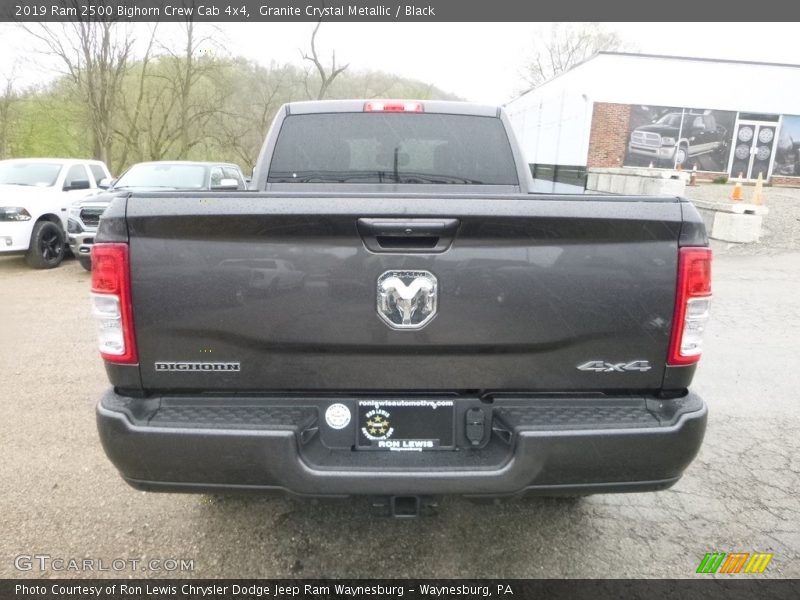 Granite Crystal Metallic / Black 2019 Ram 2500 Bighorn Crew Cab 4x4