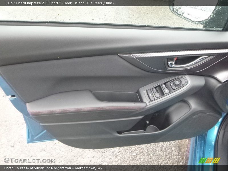 Island Blue Pearl / Black 2019 Subaru Impreza 2.0i Sport 5-Door