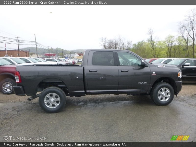 Granite Crystal Metallic / Black 2019 Ram 2500 Bighorn Crew Cab 4x4