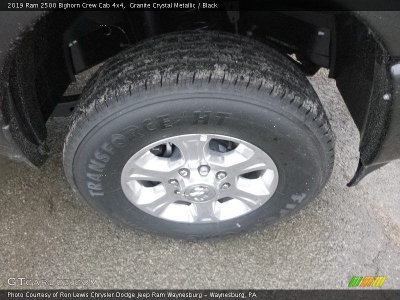 Granite Crystal Metallic / Black 2019 Ram 2500 Bighorn Crew Cab 4x4