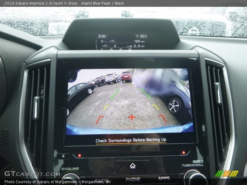 Island Blue Pearl / Black 2019 Subaru Impreza 2.0i Sport 5-Door