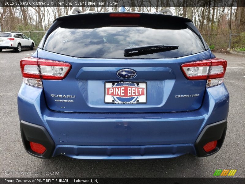 Quartz Blue Pearl / Gray 2019 Subaru Crosstrek 2.0i Premium