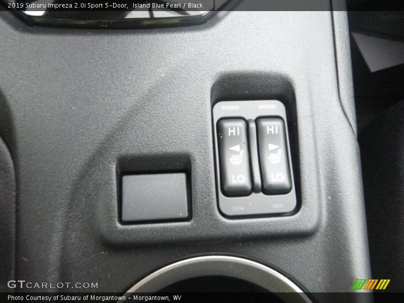 Island Blue Pearl / Black 2019 Subaru Impreza 2.0i Sport 5-Door