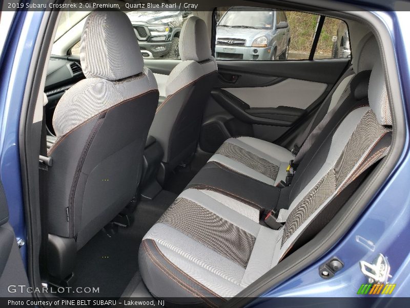Quartz Blue Pearl / Gray 2019 Subaru Crosstrek 2.0i Premium