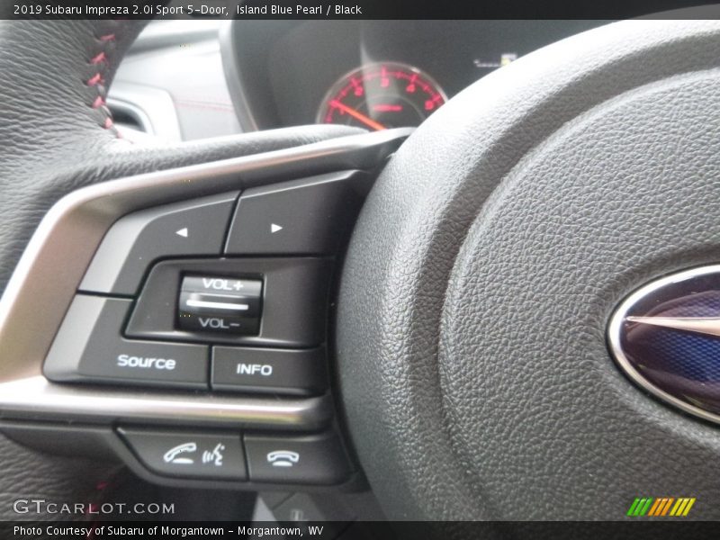 Island Blue Pearl / Black 2019 Subaru Impreza 2.0i Sport 5-Door