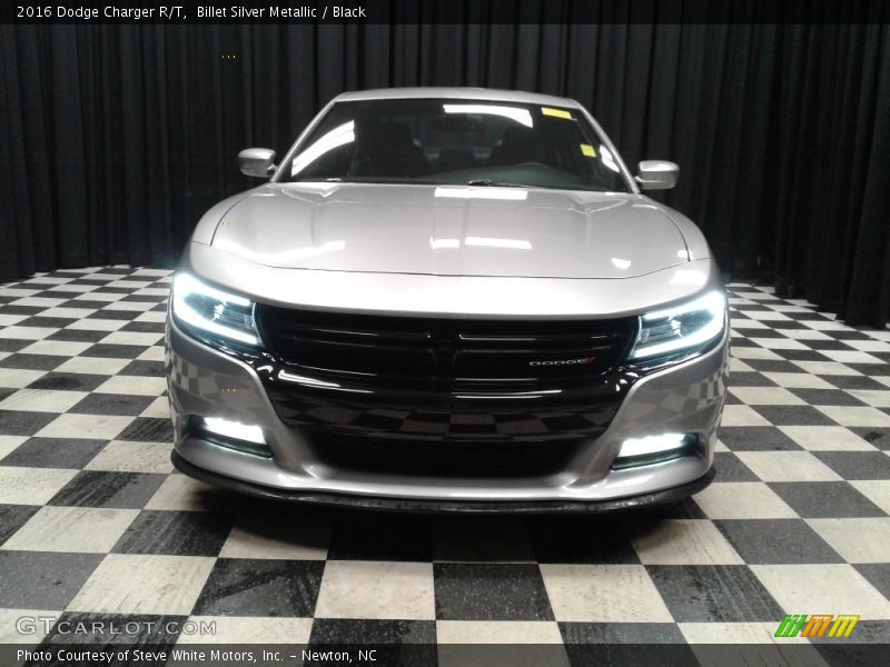 Billet Silver Metallic / Black 2016 Dodge Charger R/T