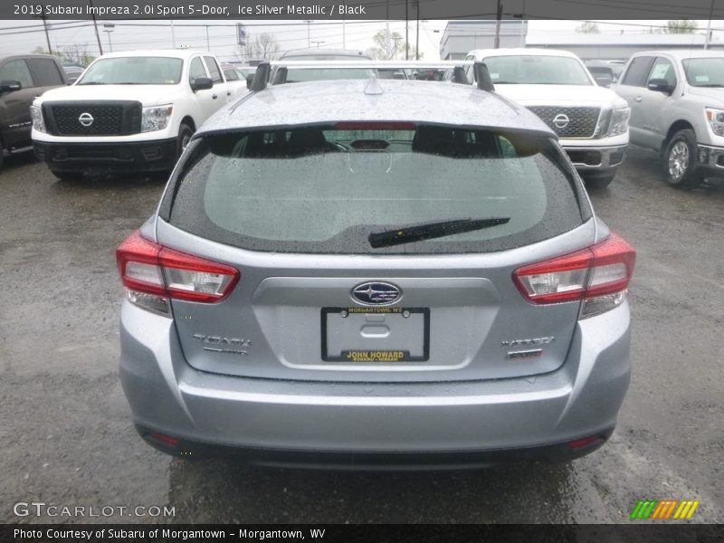 Ice Silver Metallic / Black 2019 Subaru Impreza 2.0i Sport 5-Door