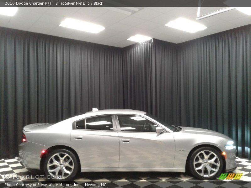 Billet Silver Metallic / Black 2016 Dodge Charger R/T