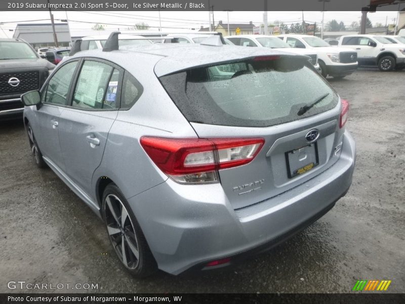 Ice Silver Metallic / Black 2019 Subaru Impreza 2.0i Sport 5-Door