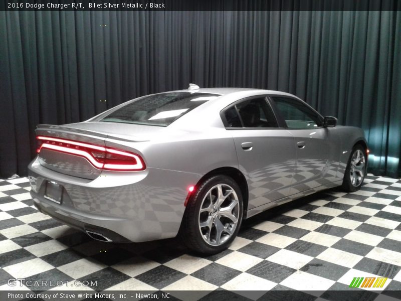 Billet Silver Metallic / Black 2016 Dodge Charger R/T