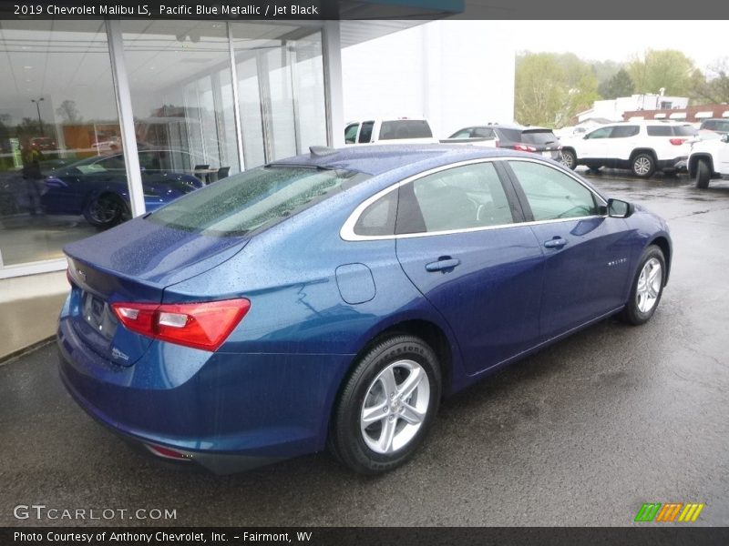 Pacific Blue Metallic / Jet Black 2019 Chevrolet Malibu LS