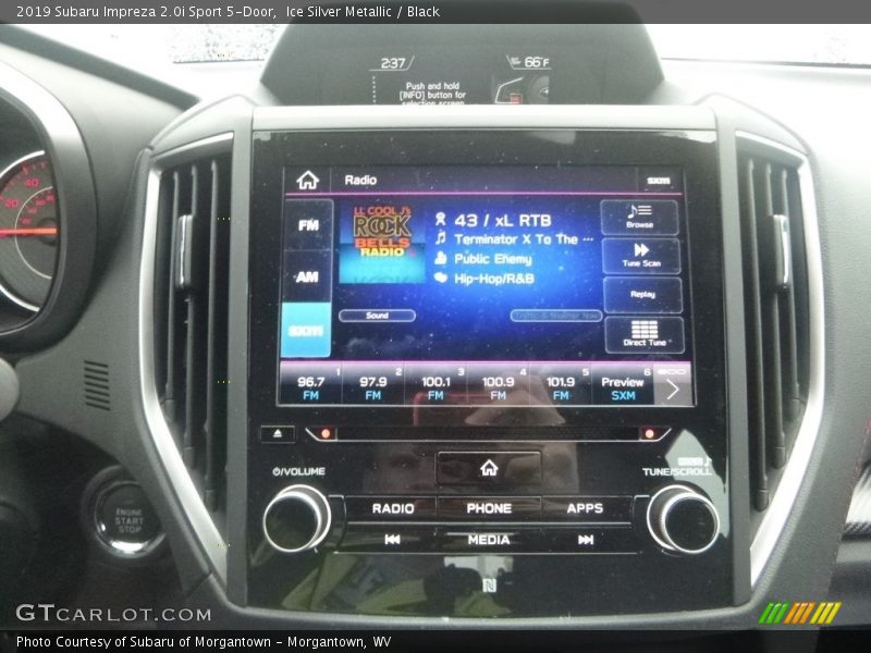 Ice Silver Metallic / Black 2019 Subaru Impreza 2.0i Sport 5-Door