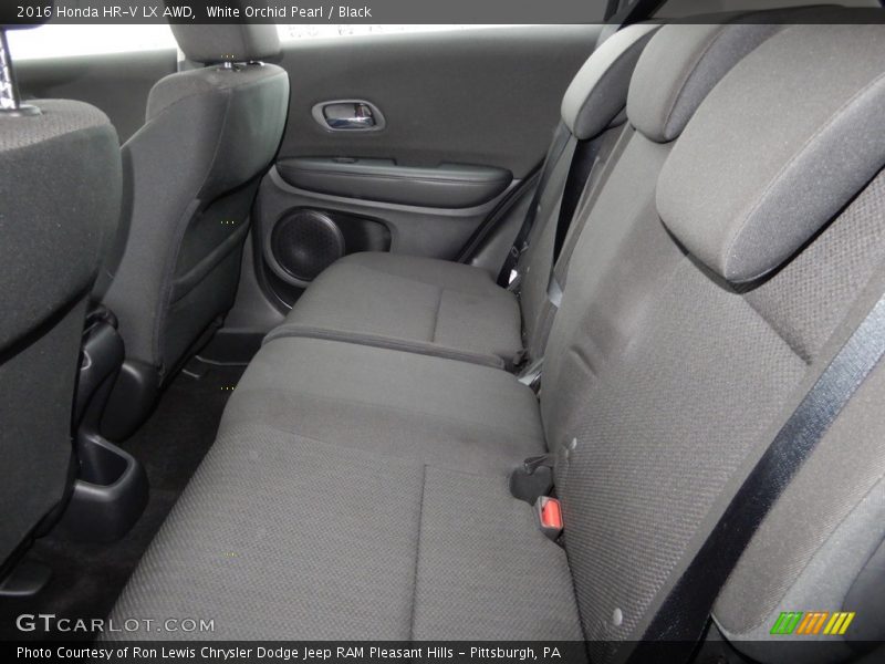 White Orchid Pearl / Black 2016 Honda HR-V LX AWD