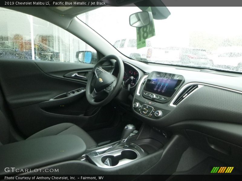 Pacific Blue Metallic / Jet Black 2019 Chevrolet Malibu LS