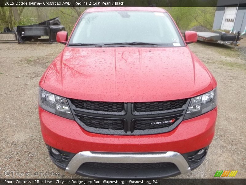 Redline 2 Coat Pearl / Black 2019 Dodge Journey Crossroad AWD