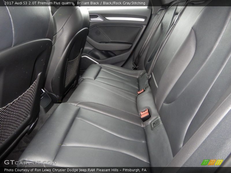 Rear Seat of 2017 S3 2.0T Premium Plus quattro