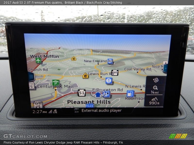 Navigation of 2017 S3 2.0T Premium Plus quattro