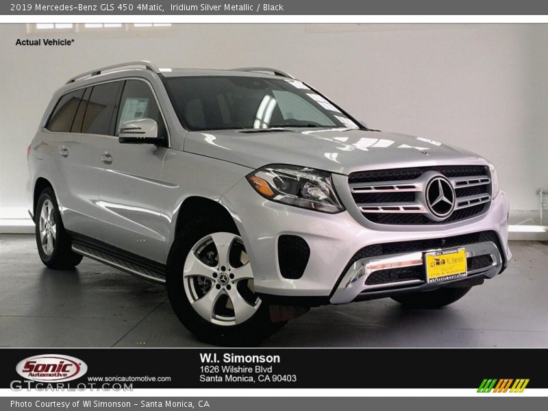 Iridium Silver Metallic / Black 2019 Mercedes-Benz GLS 450 4Matic
