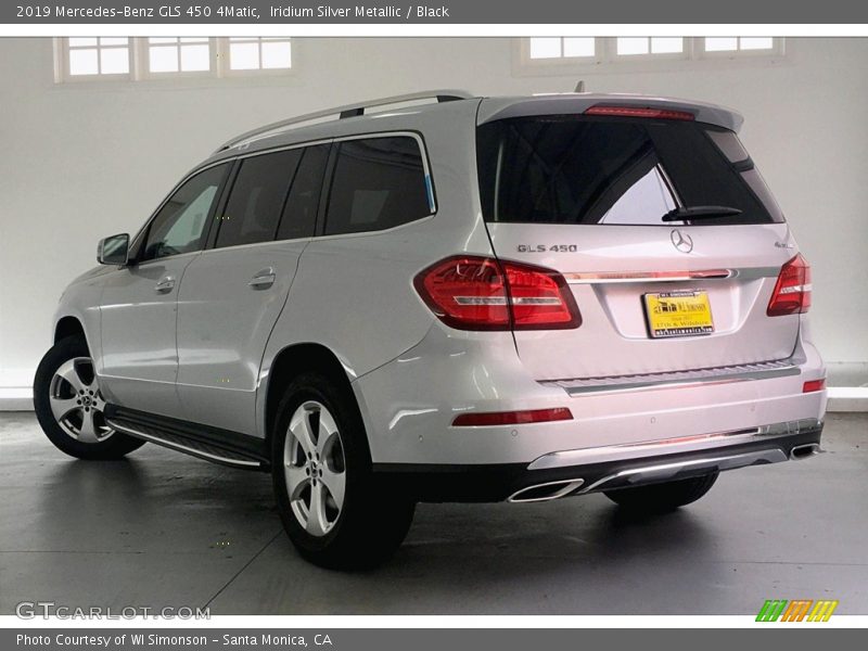 Iridium Silver Metallic / Black 2019 Mercedes-Benz GLS 450 4Matic