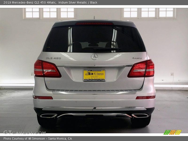 Iridium Silver Metallic / Black 2019 Mercedes-Benz GLS 450 4Matic