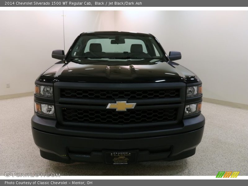 Black / Jet Black/Dark Ash 2014 Chevrolet Silverado 1500 WT Regular Cab