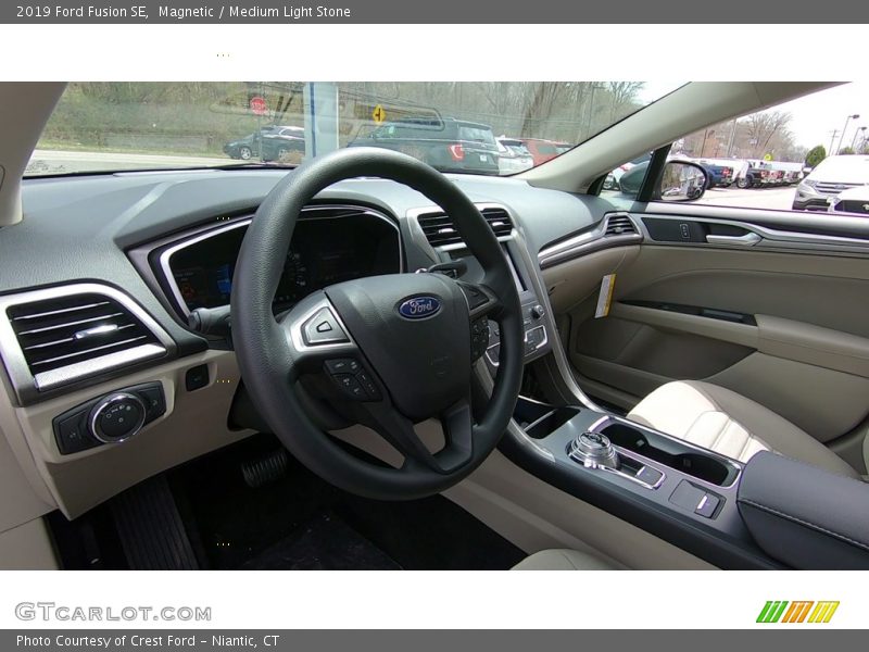 Magnetic / Medium Light Stone 2019 Ford Fusion SE