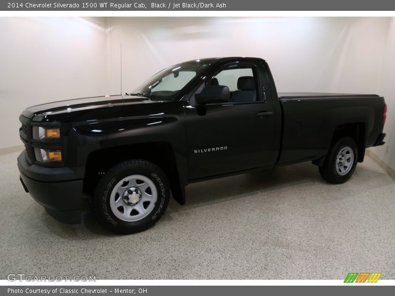 Black / Jet Black/Dark Ash 2014 Chevrolet Silverado 1500 WT Regular Cab
