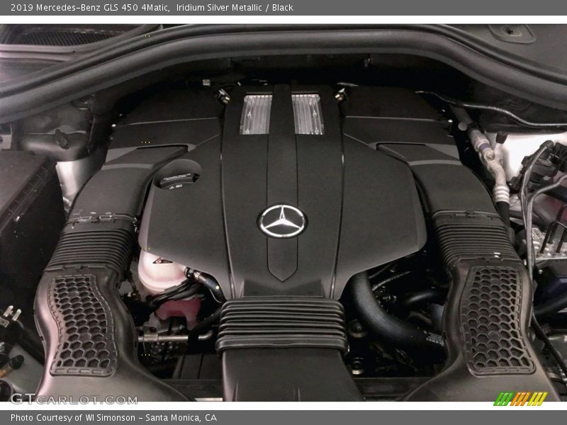 Iridium Silver Metallic / Black 2019 Mercedes-Benz GLS 450 4Matic