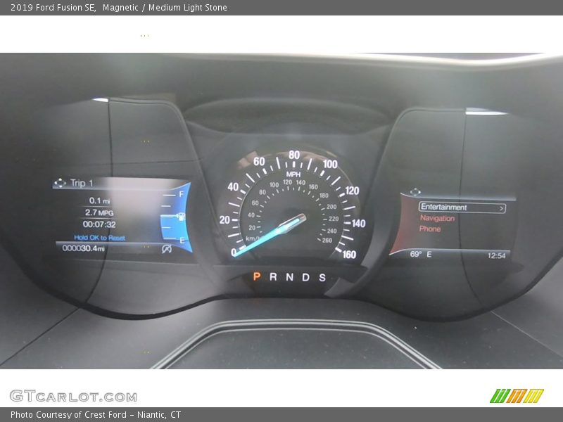 Magnetic / Medium Light Stone 2019 Ford Fusion SE