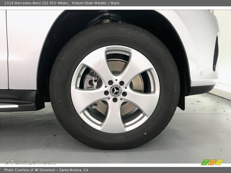 Iridium Silver Metallic / Black 2019 Mercedes-Benz GLS 450 4Matic
